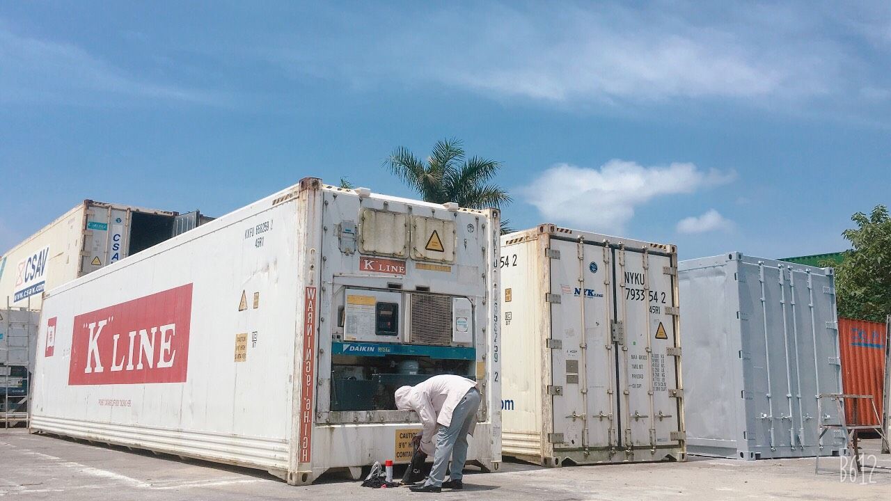 Những điều cần lưu ý khi sử dụng container lạnh