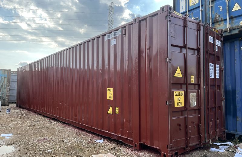 Container khô.