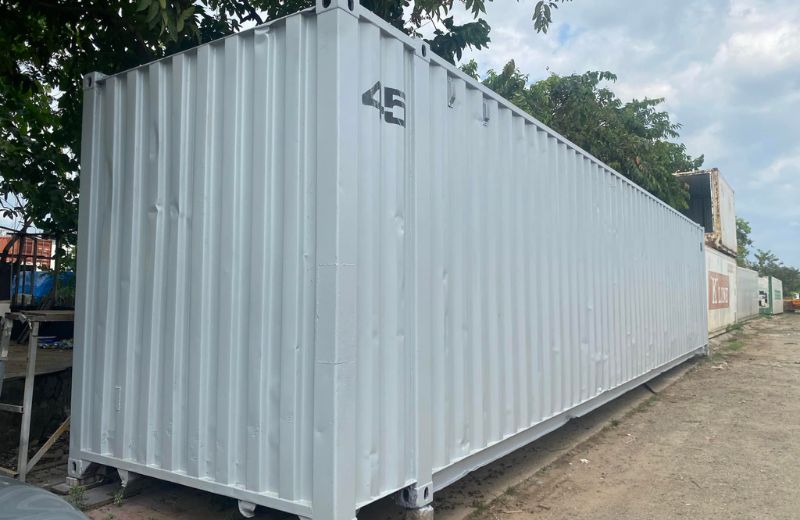 Container cũ rất bền và chắc chắn.