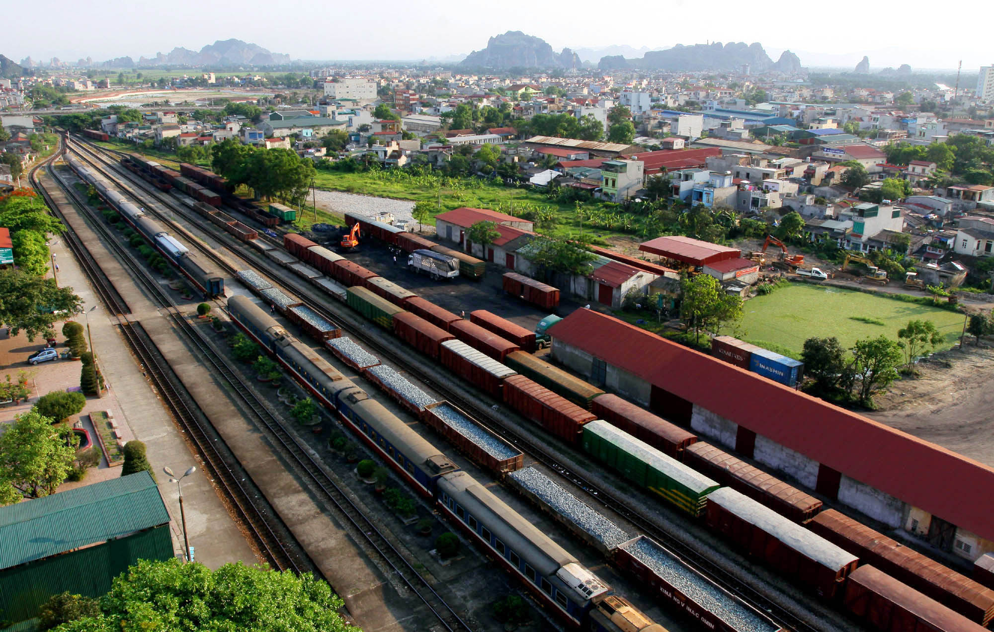 vận chuyển container bằng đường sắt