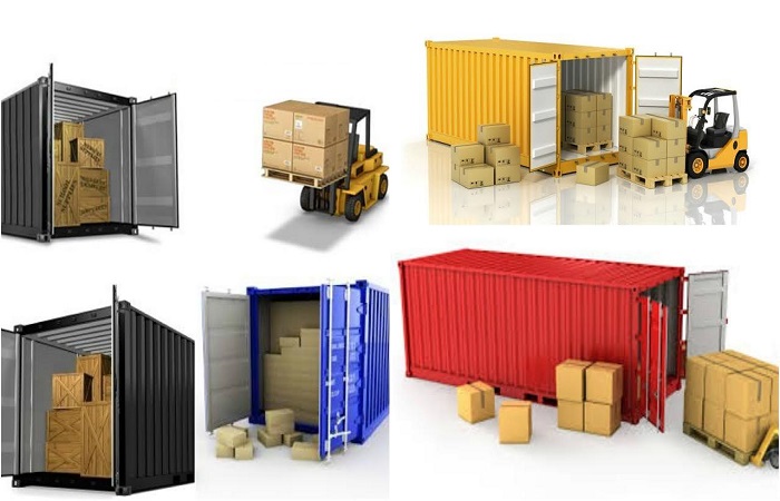 cách xếp hàng vào container