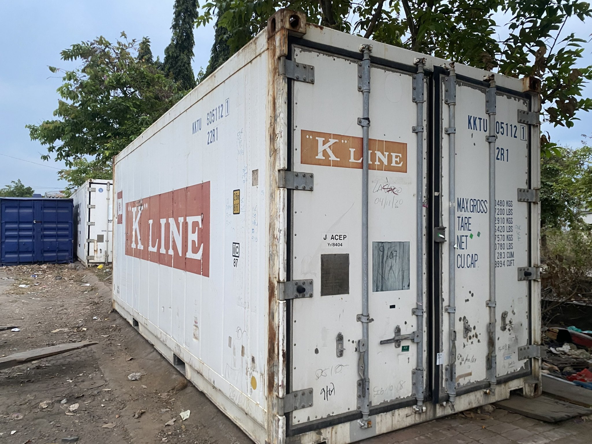 Container lạnh 20 Feet máy Daikin