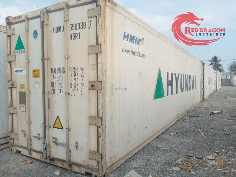 Container lạnh Hyundai 40 Feet máy Carrier