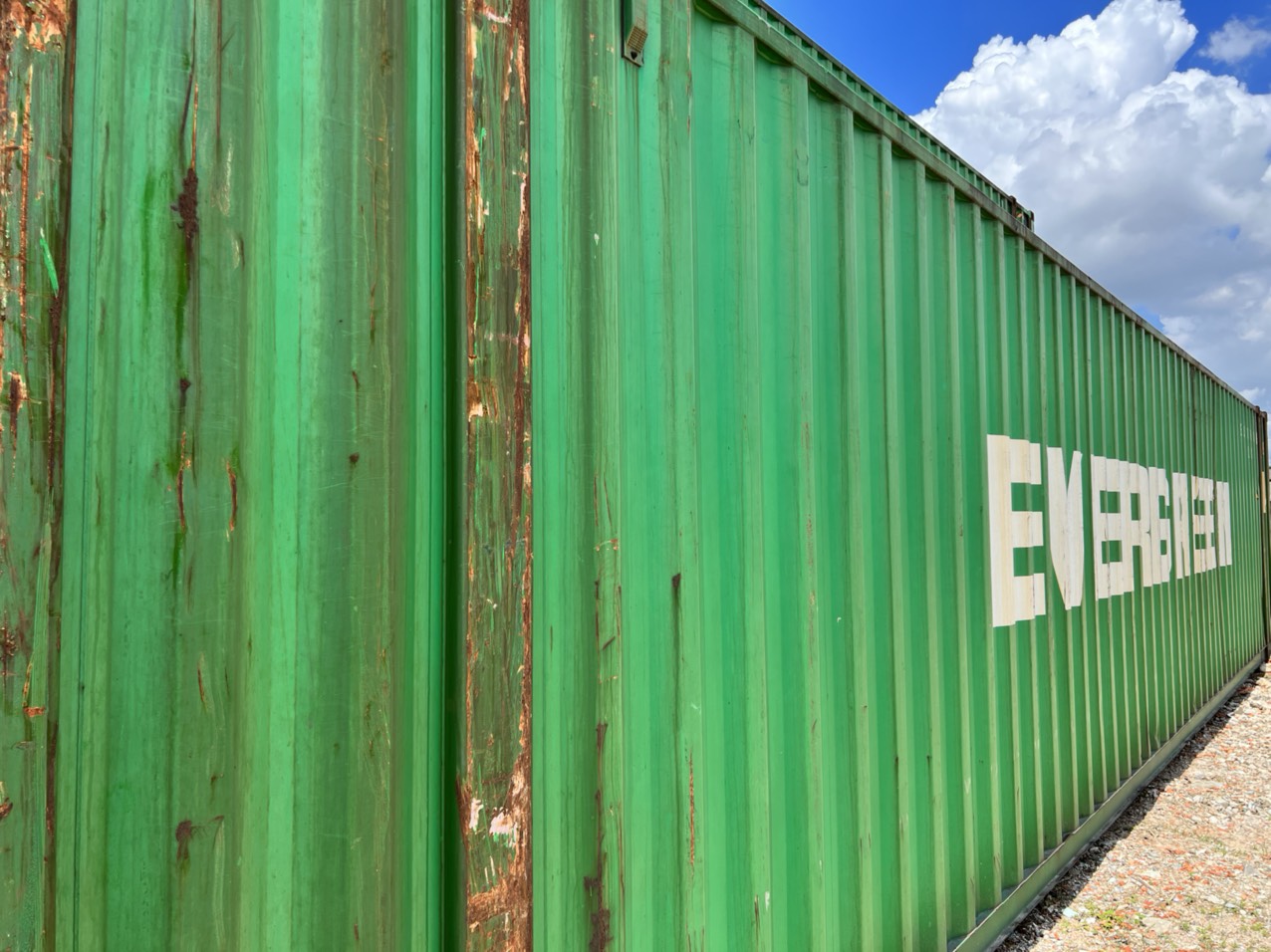 Container khô 45HC Cargo Worthy Evergreen