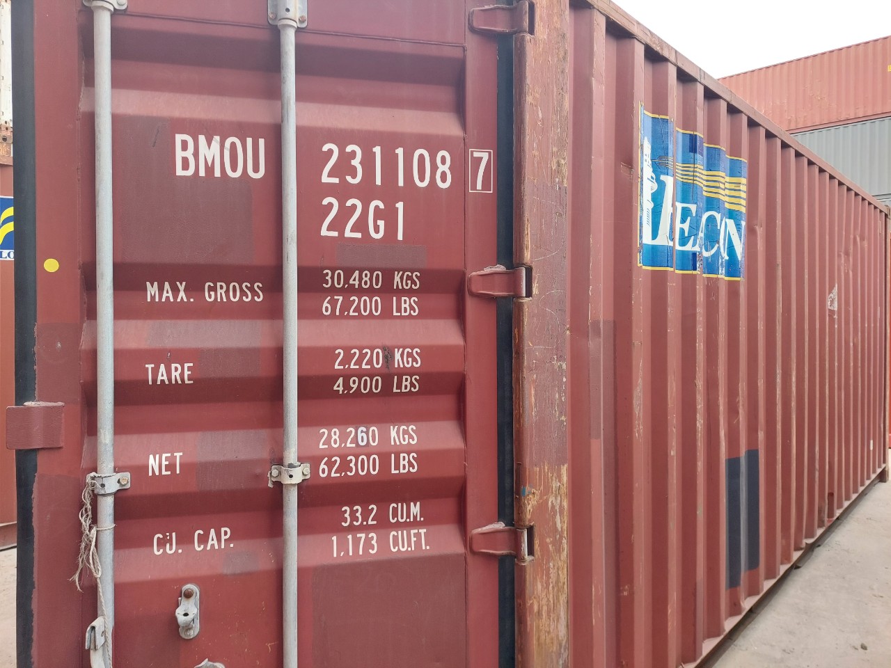 Container 20 Feet nguyên bản