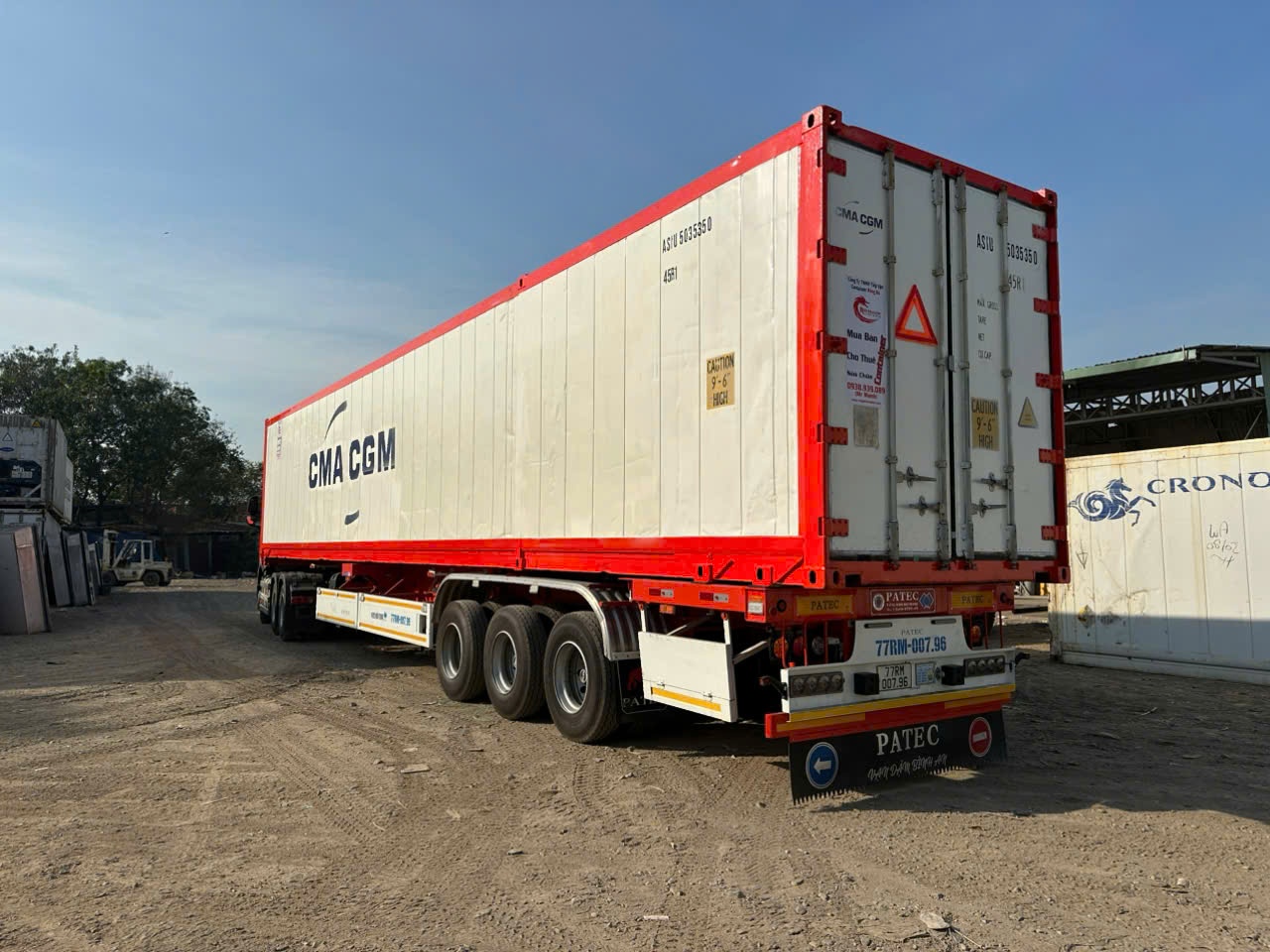 Container lạnh nối 45feet