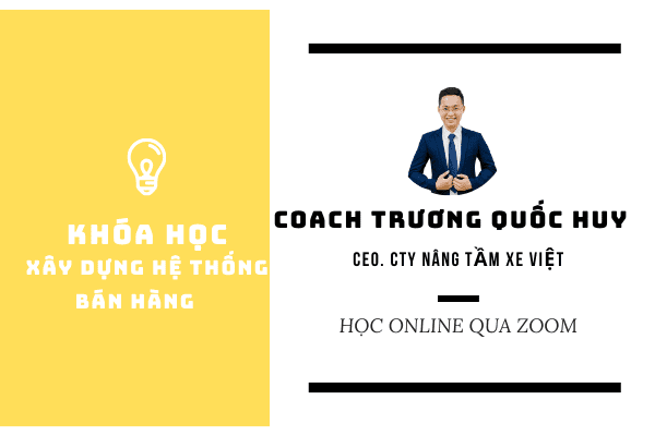 Khoá học “Xây dựng hệ thống bán hàng”