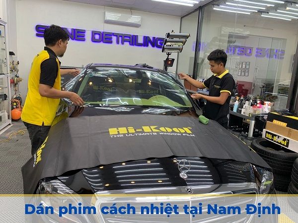 Bảng giá dán phim cách nhiệt Nam Định