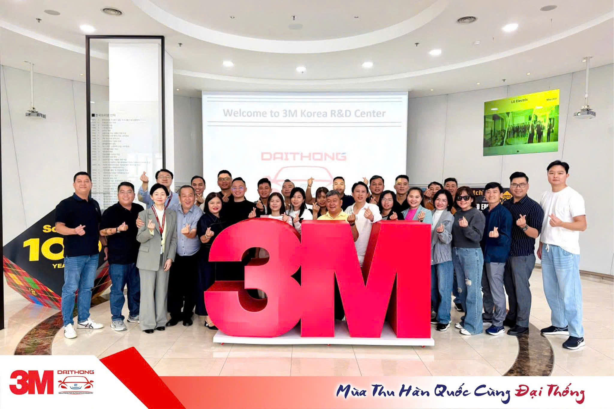 Chuyến thăm 3M tại hàn quốc