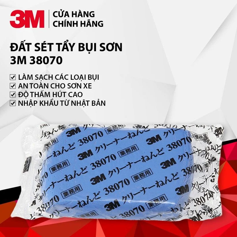 Đất sét tẩy bụi sơn