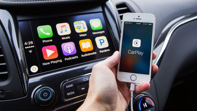 Apple CarPlay màn hình ô tô