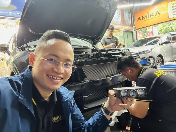 Độ đèn trợ sáng ô tô