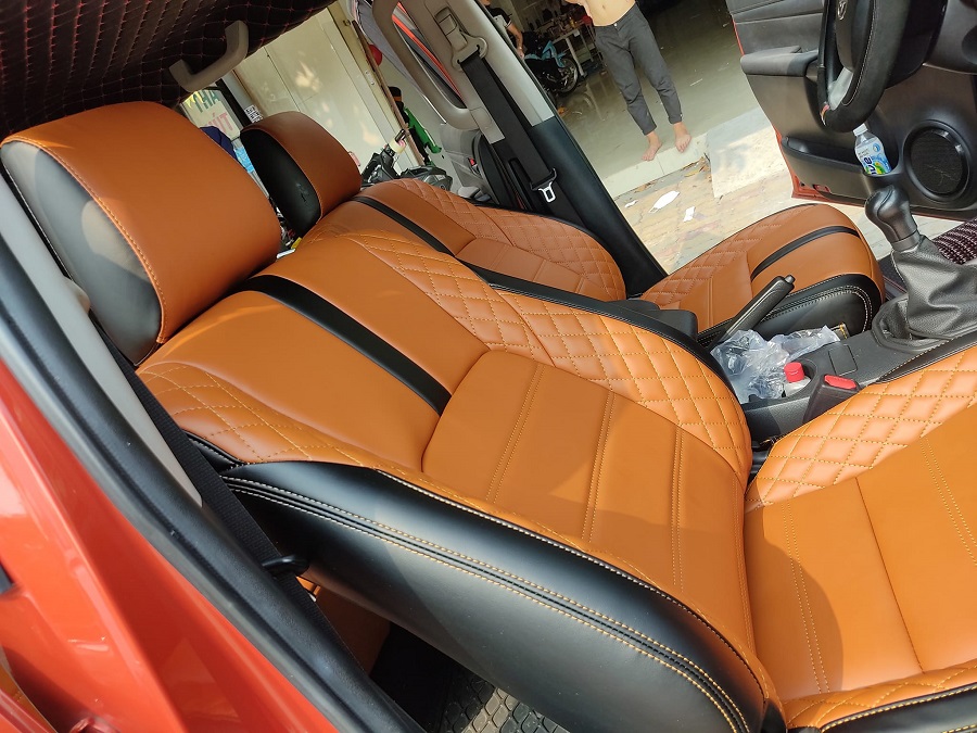 bọc ghế da cho Toyota Hilux