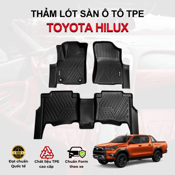 Thảm sàn  cho Toyota Hilux