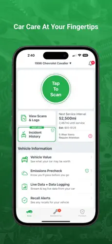 Phần mềm FIXD OBD2 Scanner