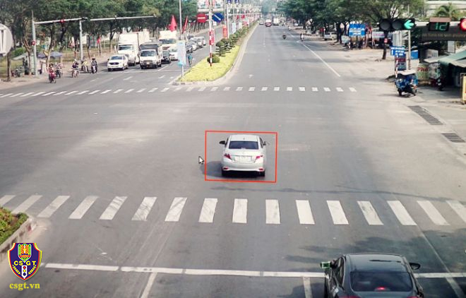 camera phát hiện xe vi phạm vượt đèn đỏ