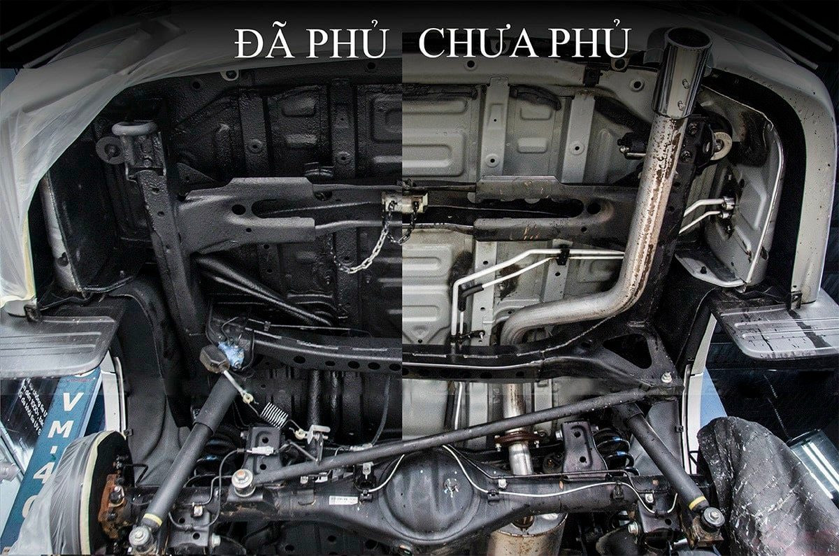 Phủ gầm xe điện