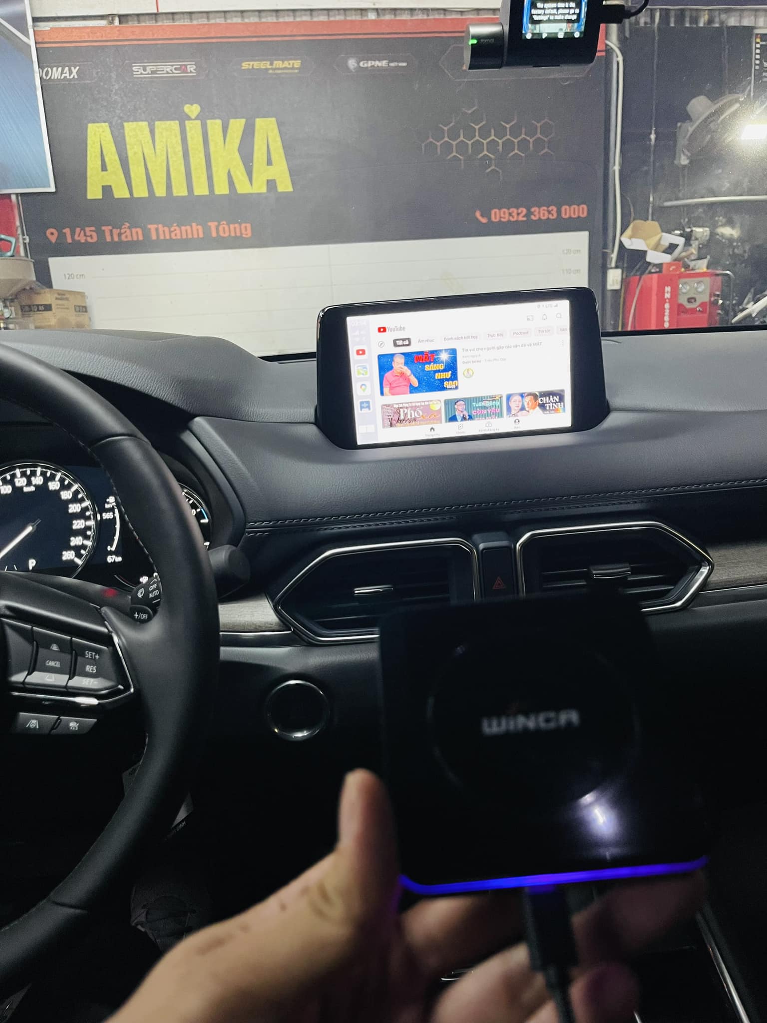 mở khóa cảm ứng trên mazda cx5