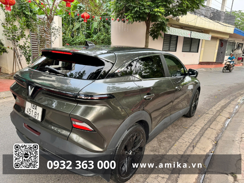 Hoàn thiện thi công Wrap đổi màu xe