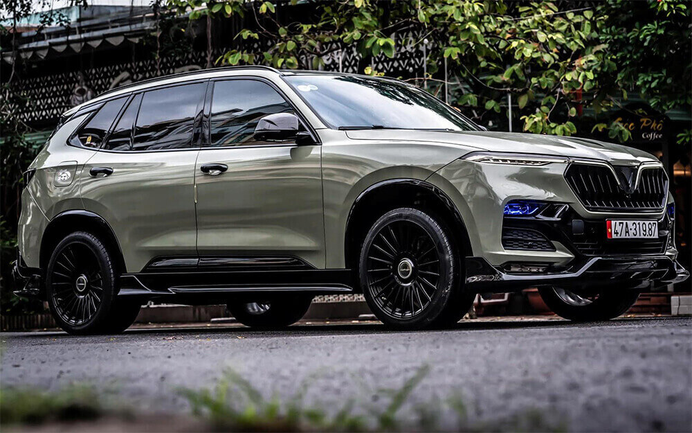 Dán Wrap đổi màu xe ô tô
