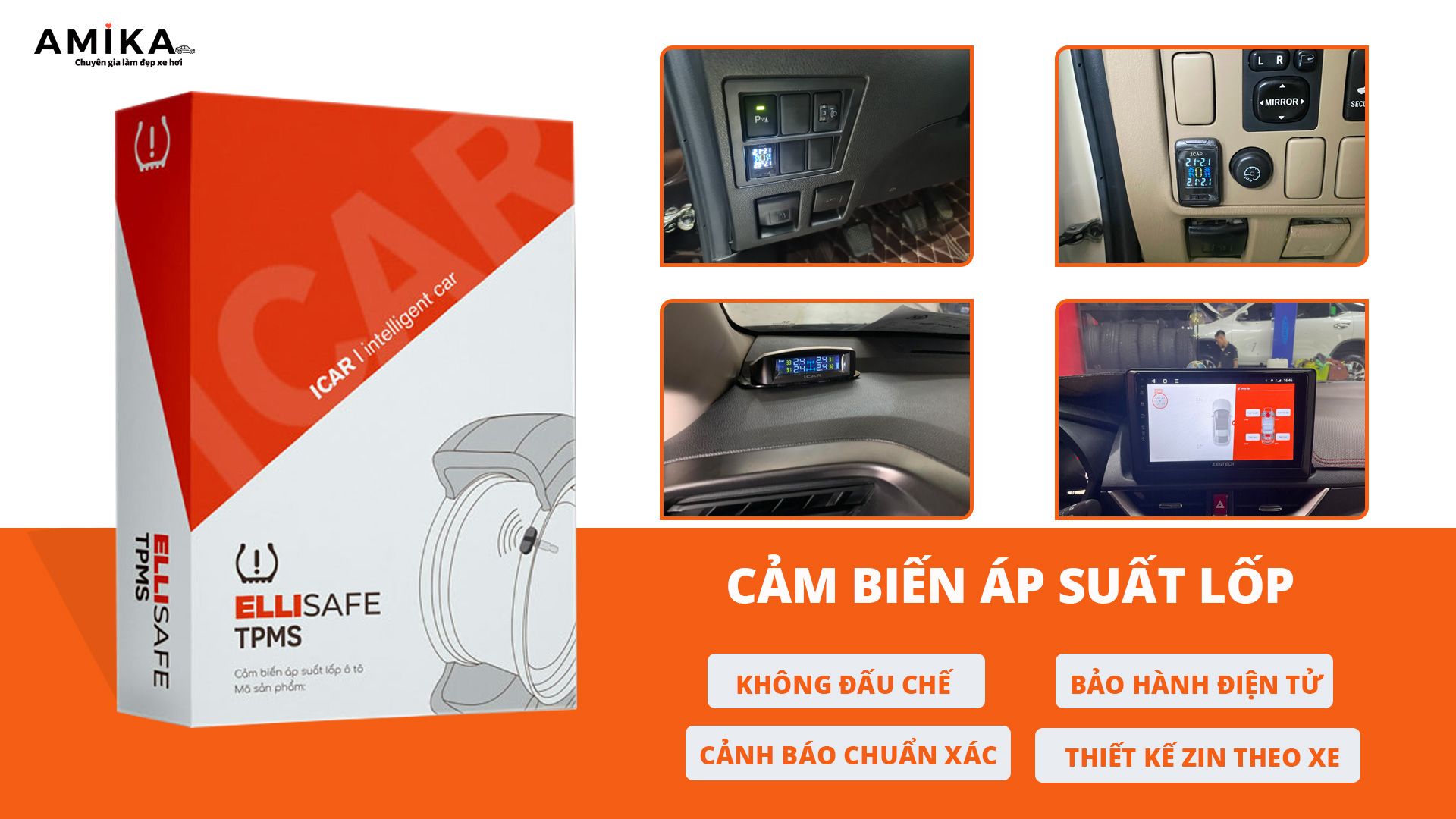 Cảm biến áp suất lốp