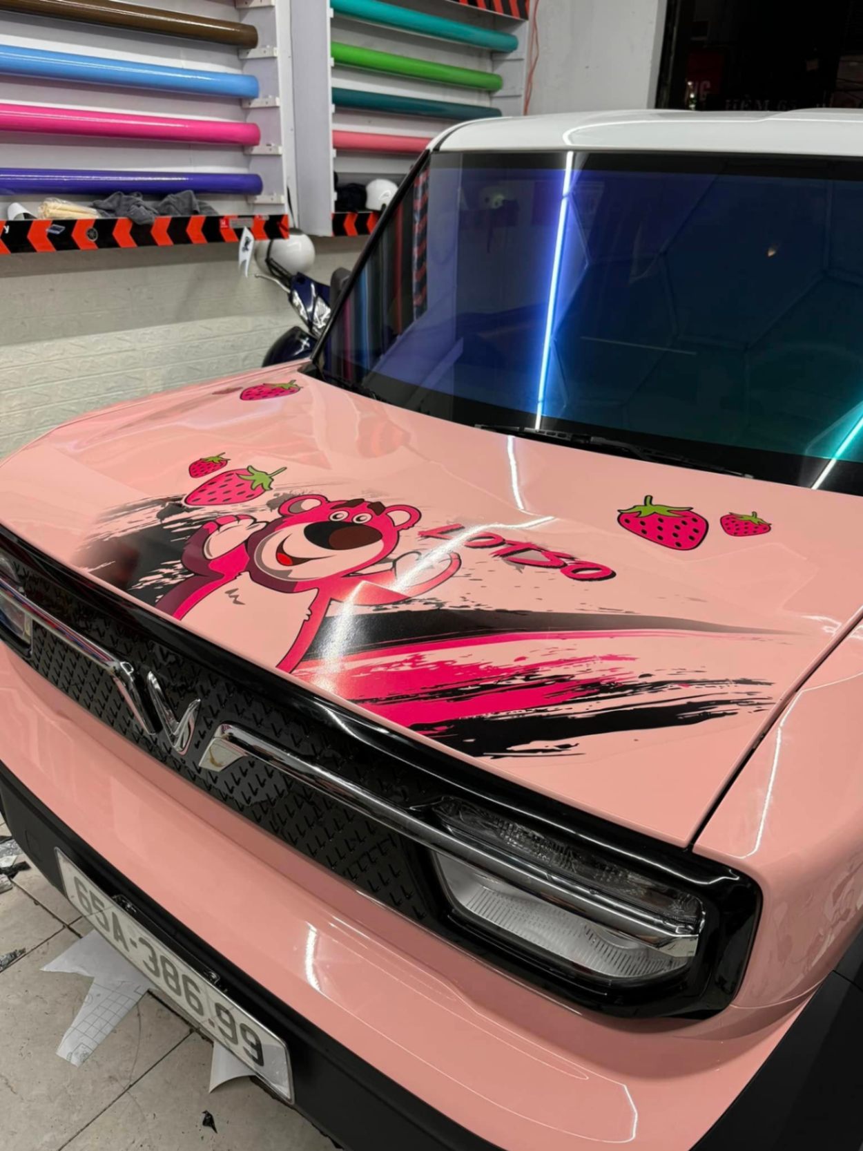 Bộ Decal VF3 (mẫu gấu Lotso)