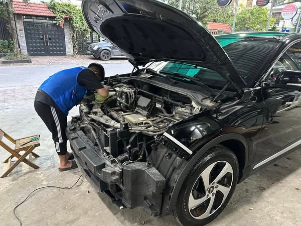 Độ đèn cho VF8 uy tín tại Nam Định