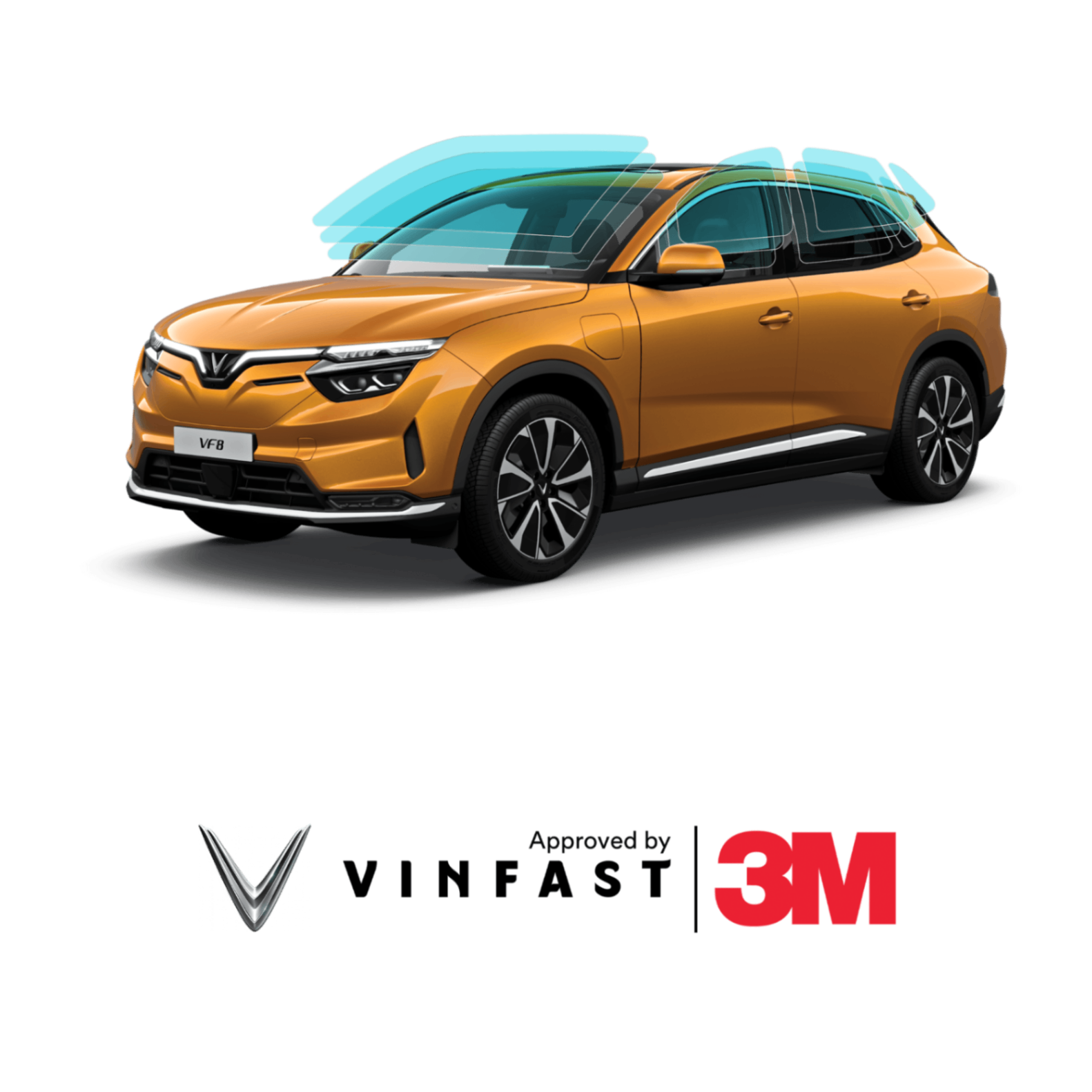 Dán phim cách nhiệt cho VF8 uy tín tại Nam Định