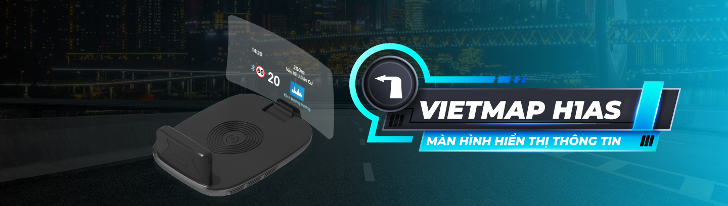 Màn hình HUD Vietmap H1AS tại Nam Định