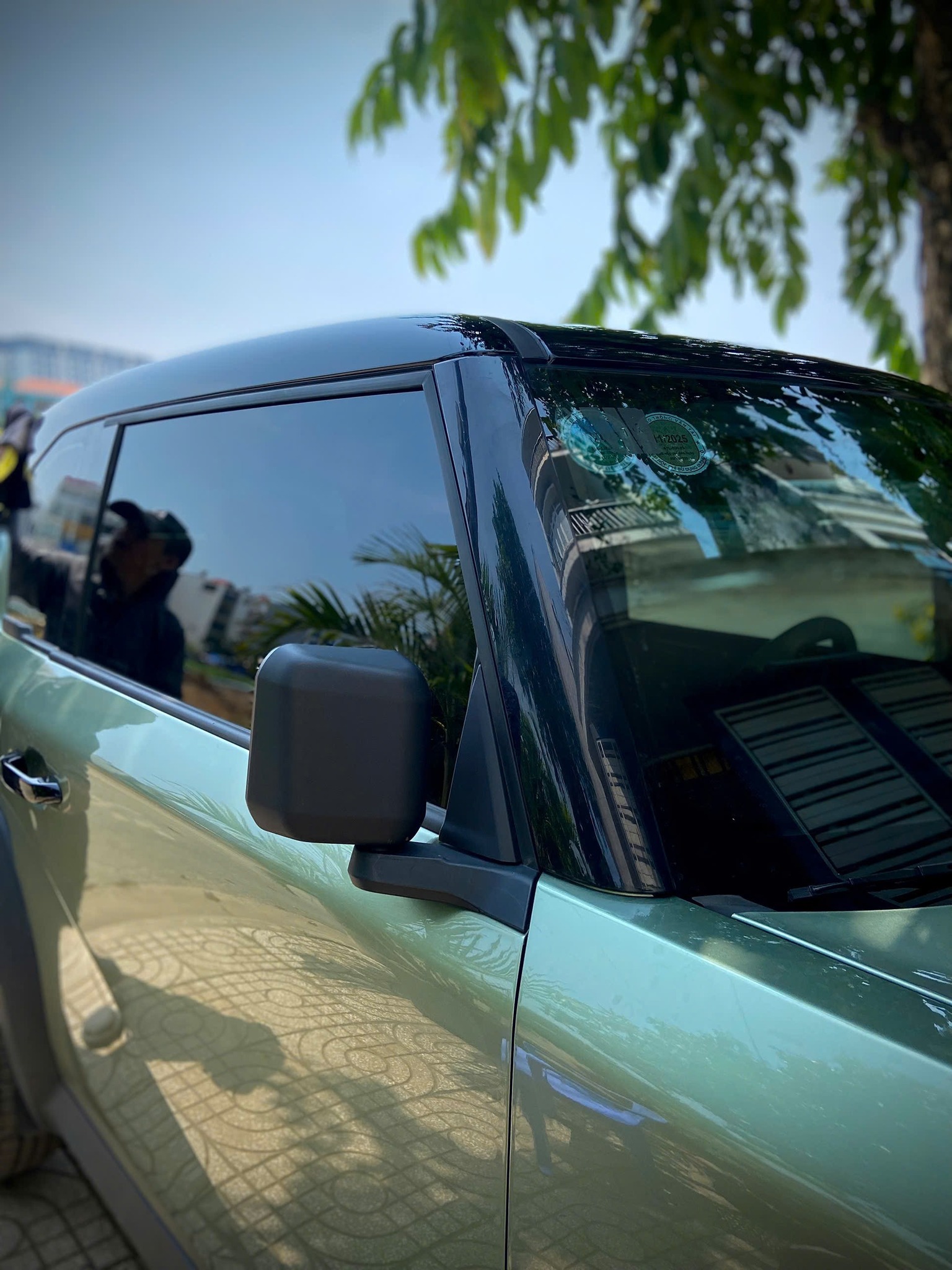 Dán nóc đen cho Vinfast VF3 uy tín tại Nam Định