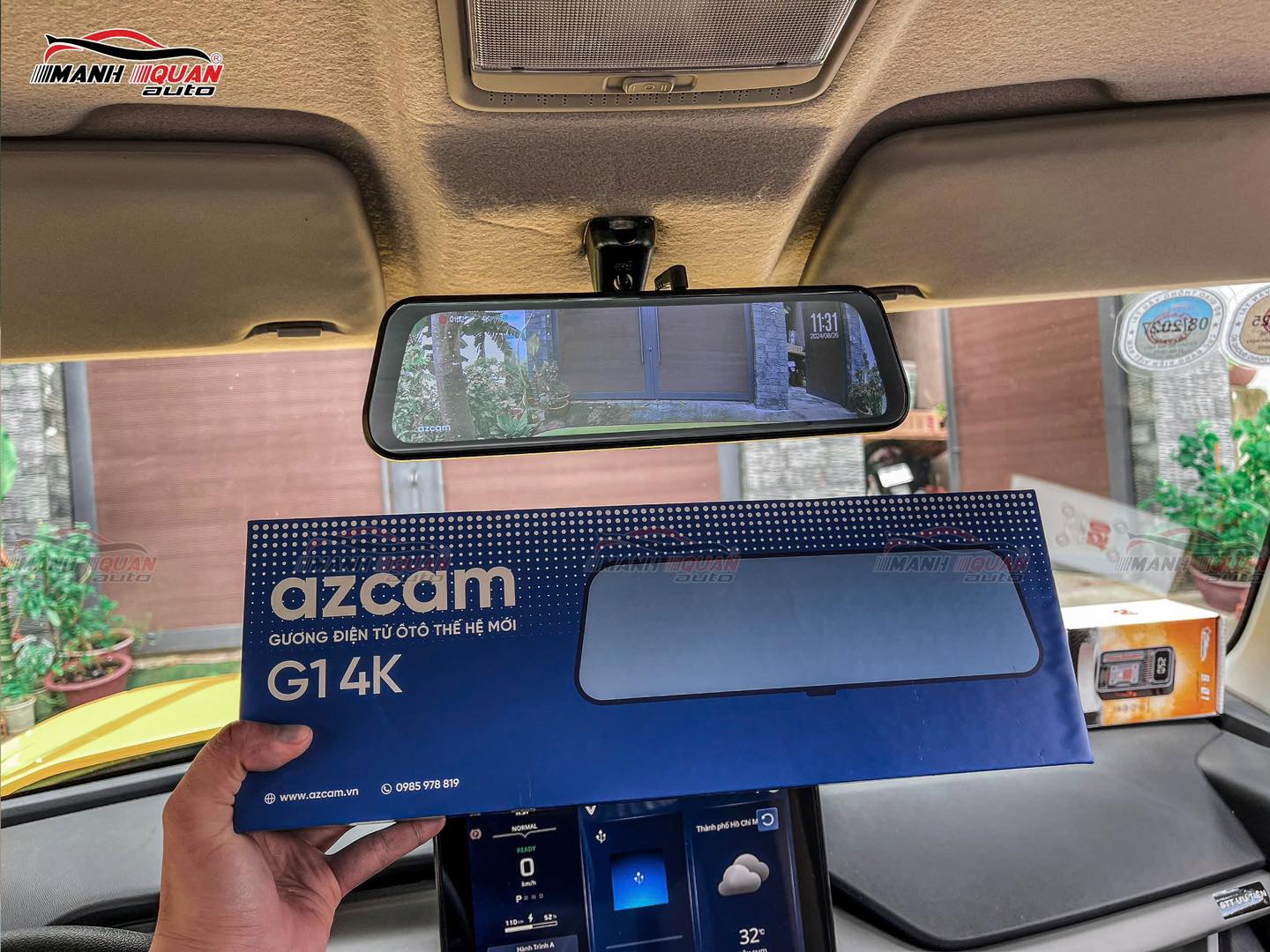 Gương điện tử AZCAM G1 4K