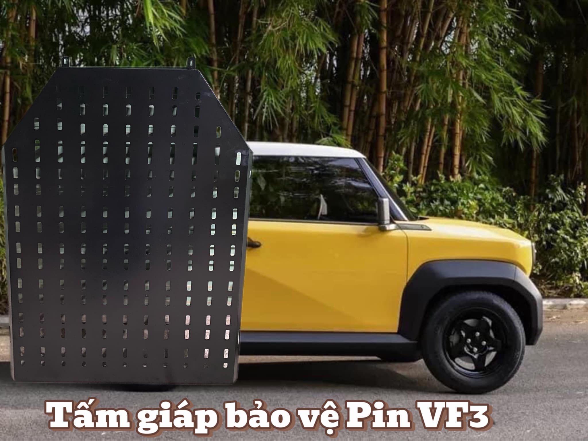 lắp đặt tấm ốp bảo vệ pin VF3