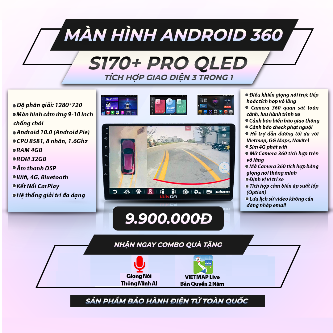 màn hình android ô tô uy tín