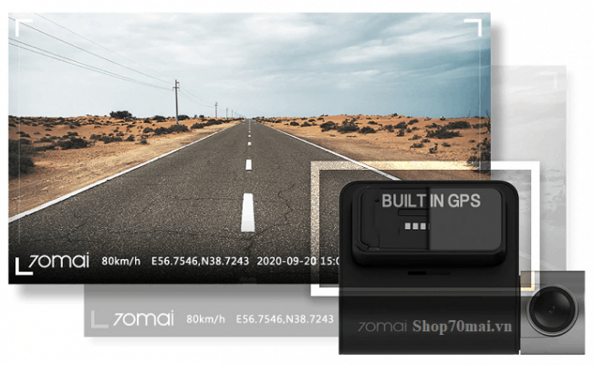 camera hành trình cho ô tô 70mai a500