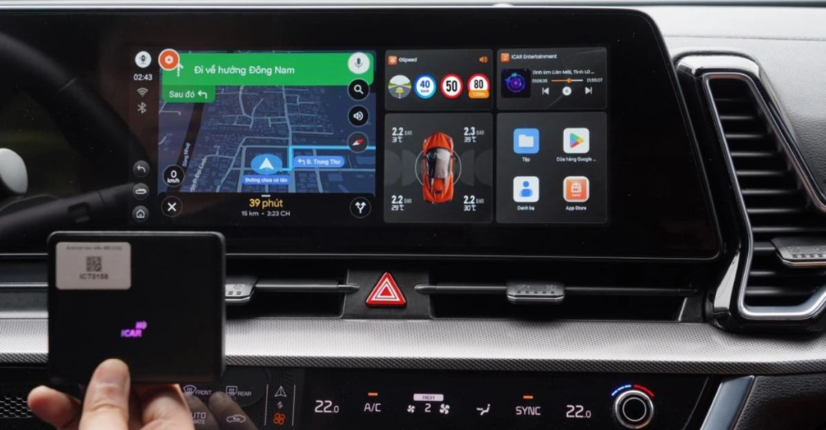 android box ô tô Bluzone Z2