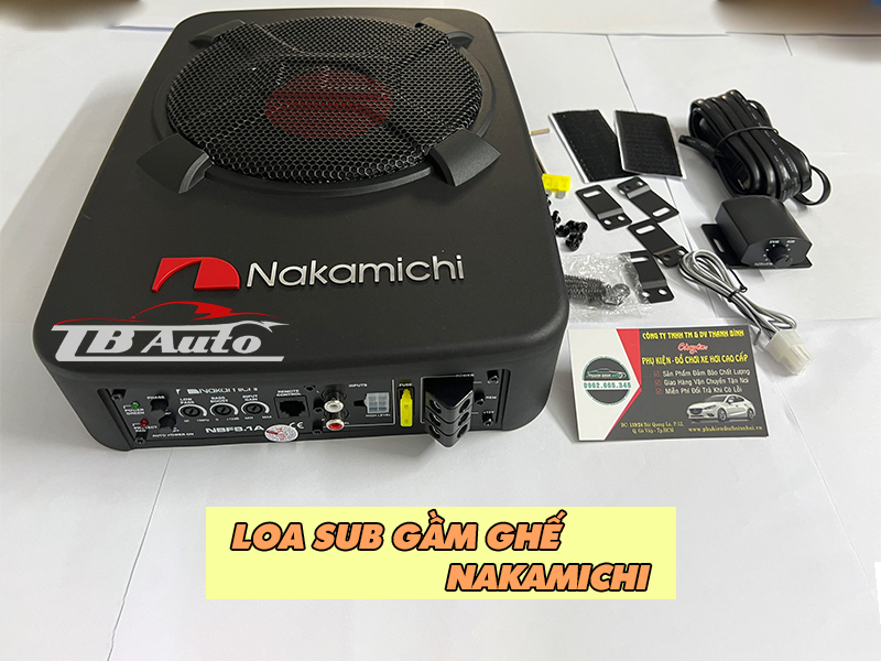 Loa sub gầm ghế Nakamichi gần đây