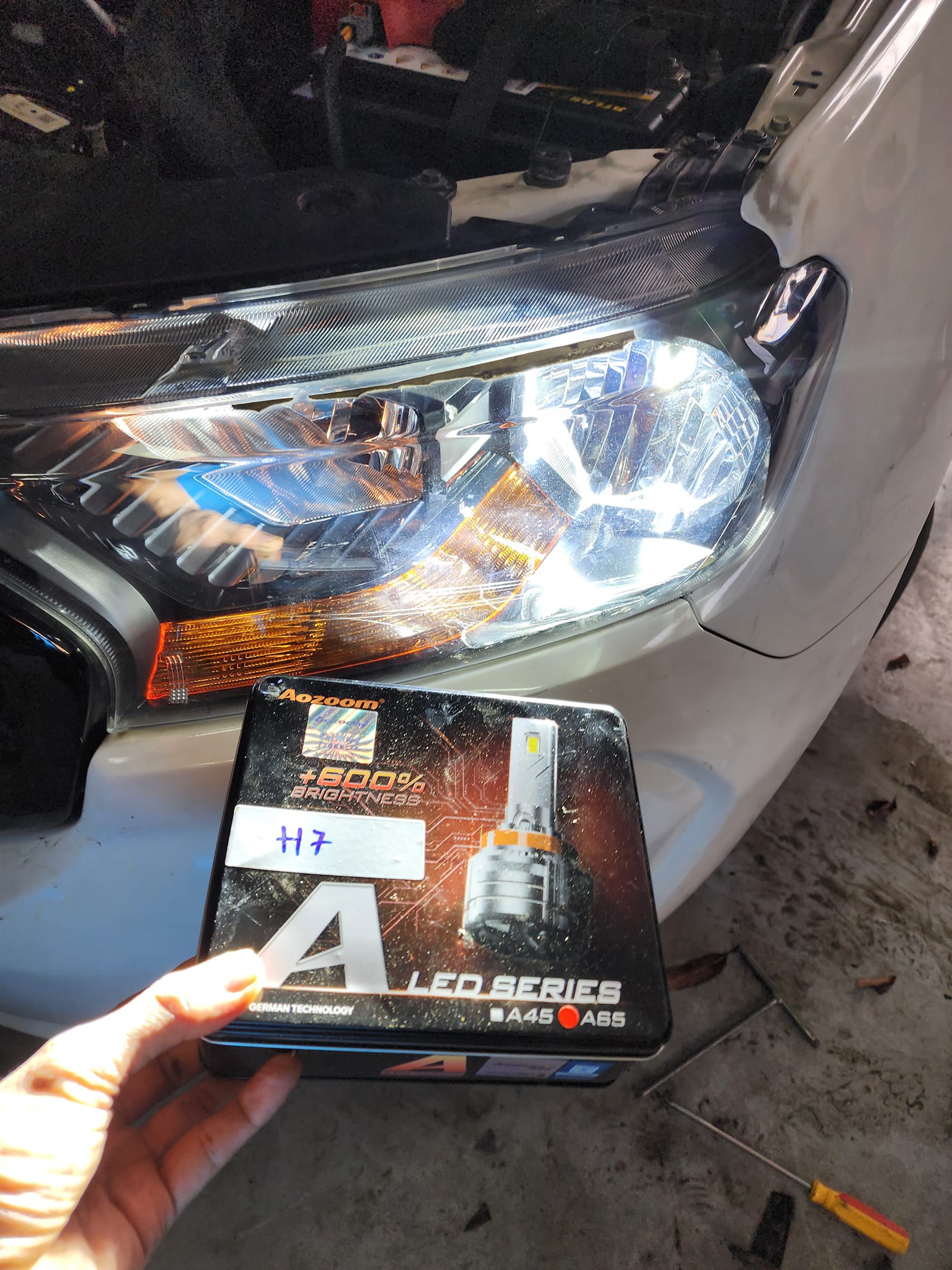 Bóng LED Aozoom 9005 ô tô gần đây