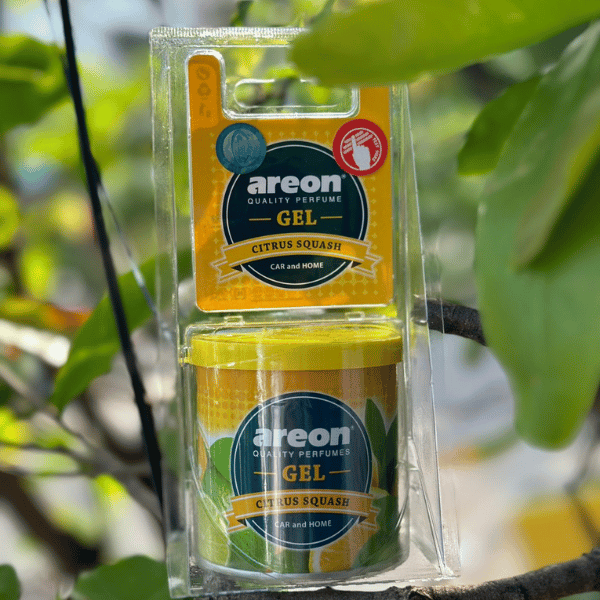 Sáp thơm Areon dạng Gel hương cam xe hơi