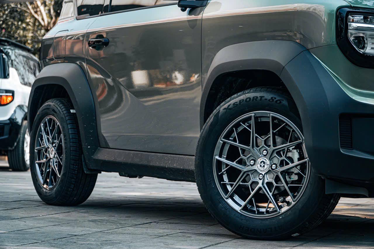 Độ mâm xe VF3