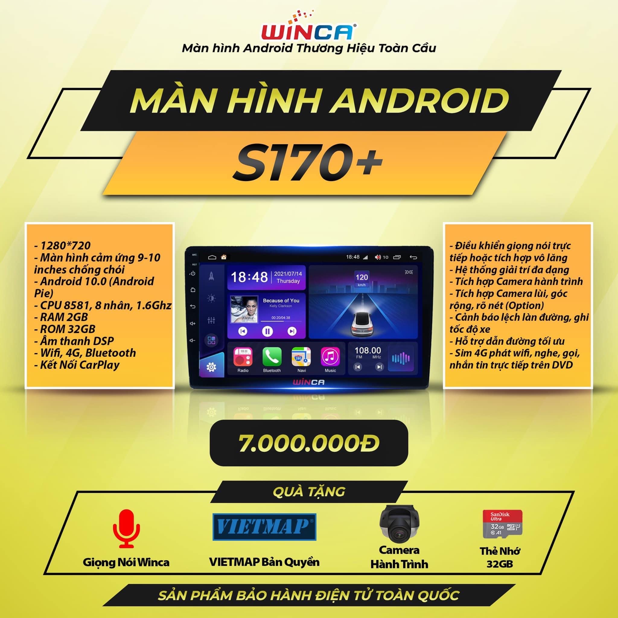 màn hình android ô tô giá rẻ, lắp đăt zin tại Nam Định