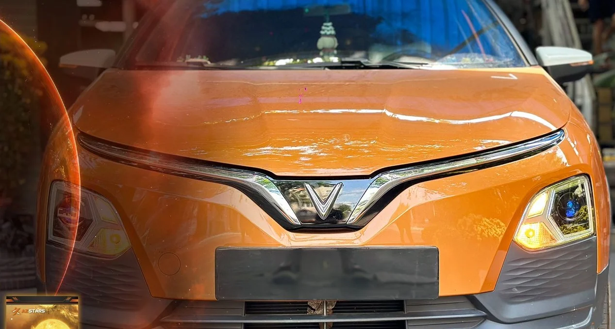 Độ đèn xe cho VF5 uy tín nhất