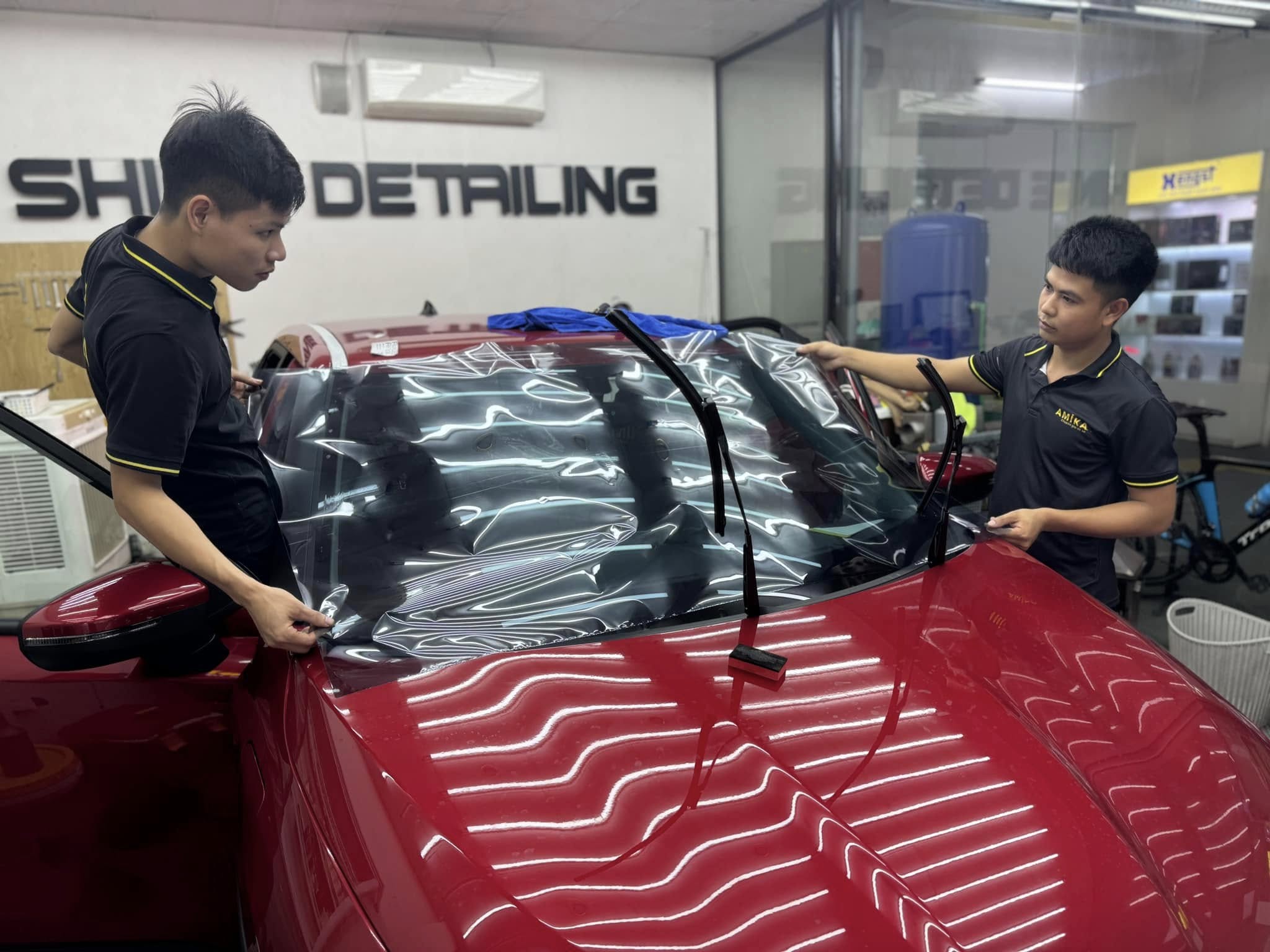 Dán phim cách nhiệt VF5 gần đây