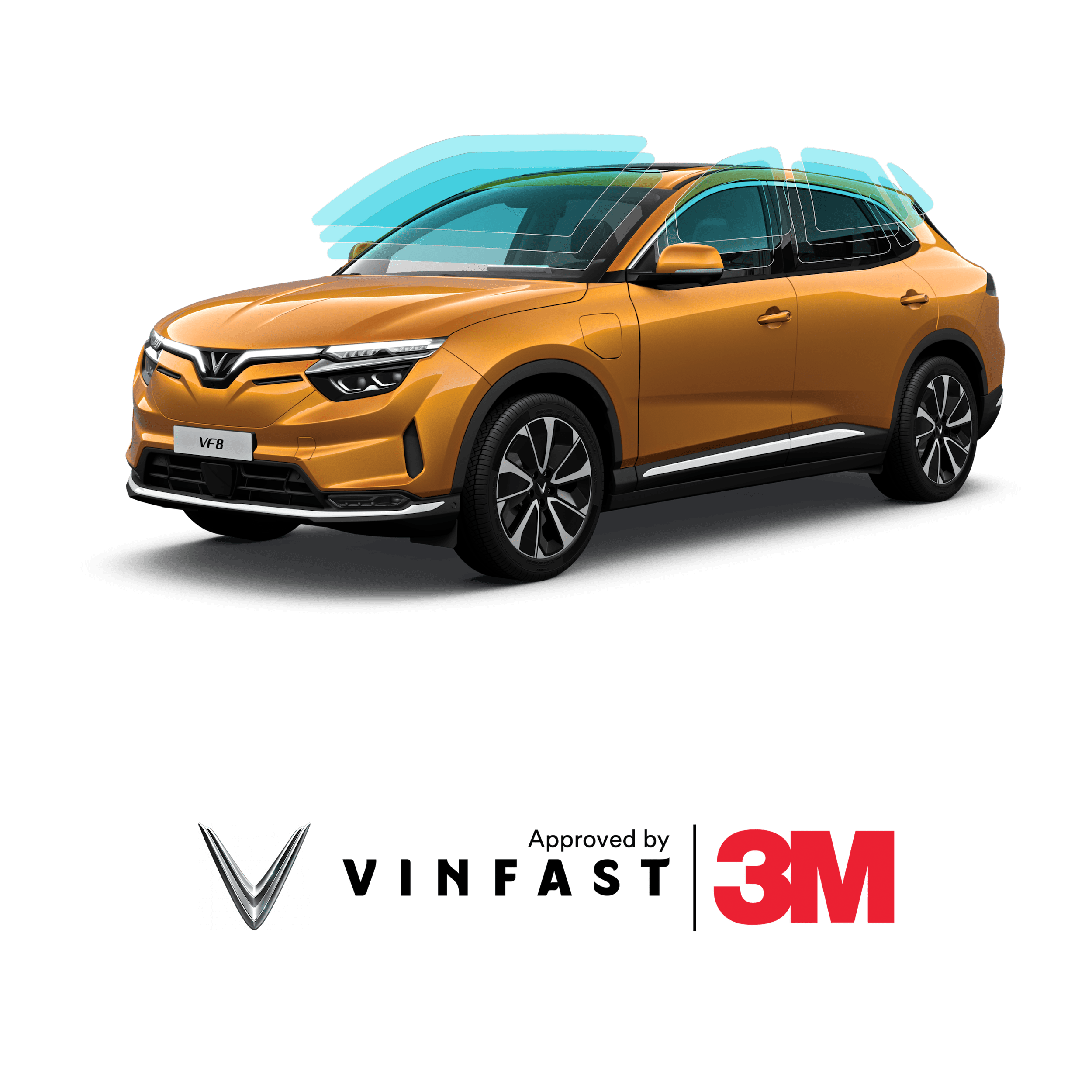 Dán phim cách nhiệt cho VF8