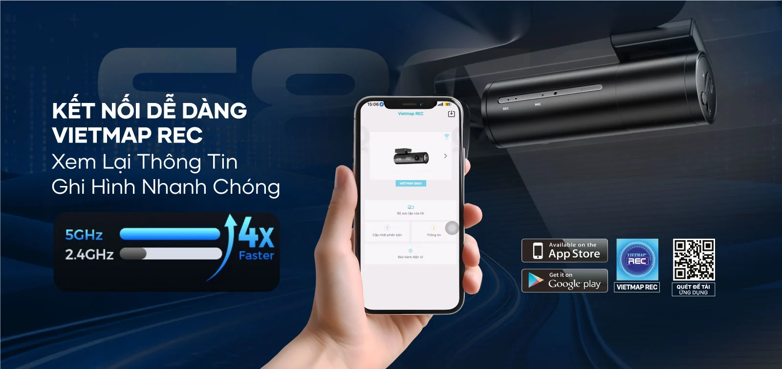 camera hành trình Vietmap S860 uy tín