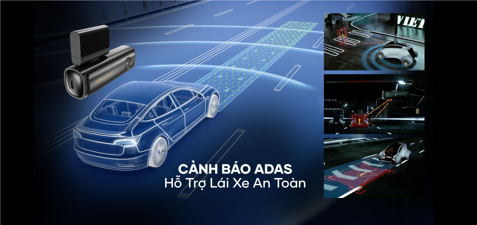 Cảnh báo adas camera hành trình