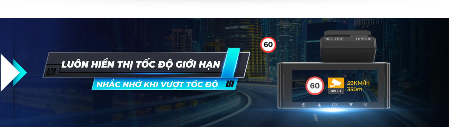 cảnh báo tốc độ