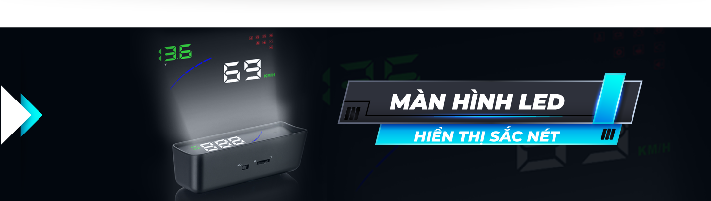 Màn hình HUD Vietmap V9 gần đây