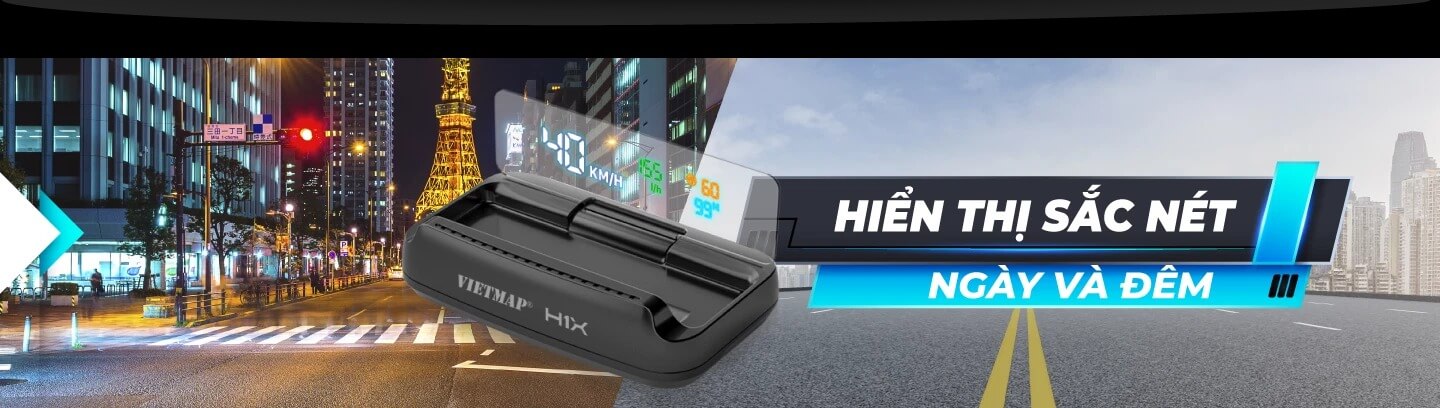 Màn hình HUD Vietmap H1X gần nhất