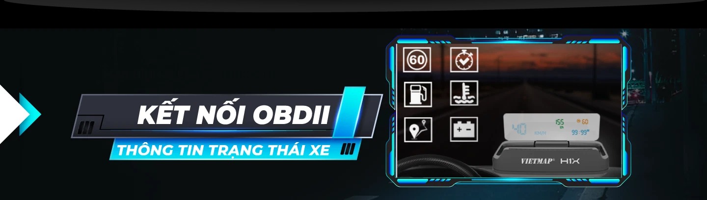 Màn hình HUD Vietmap H1X uy tín