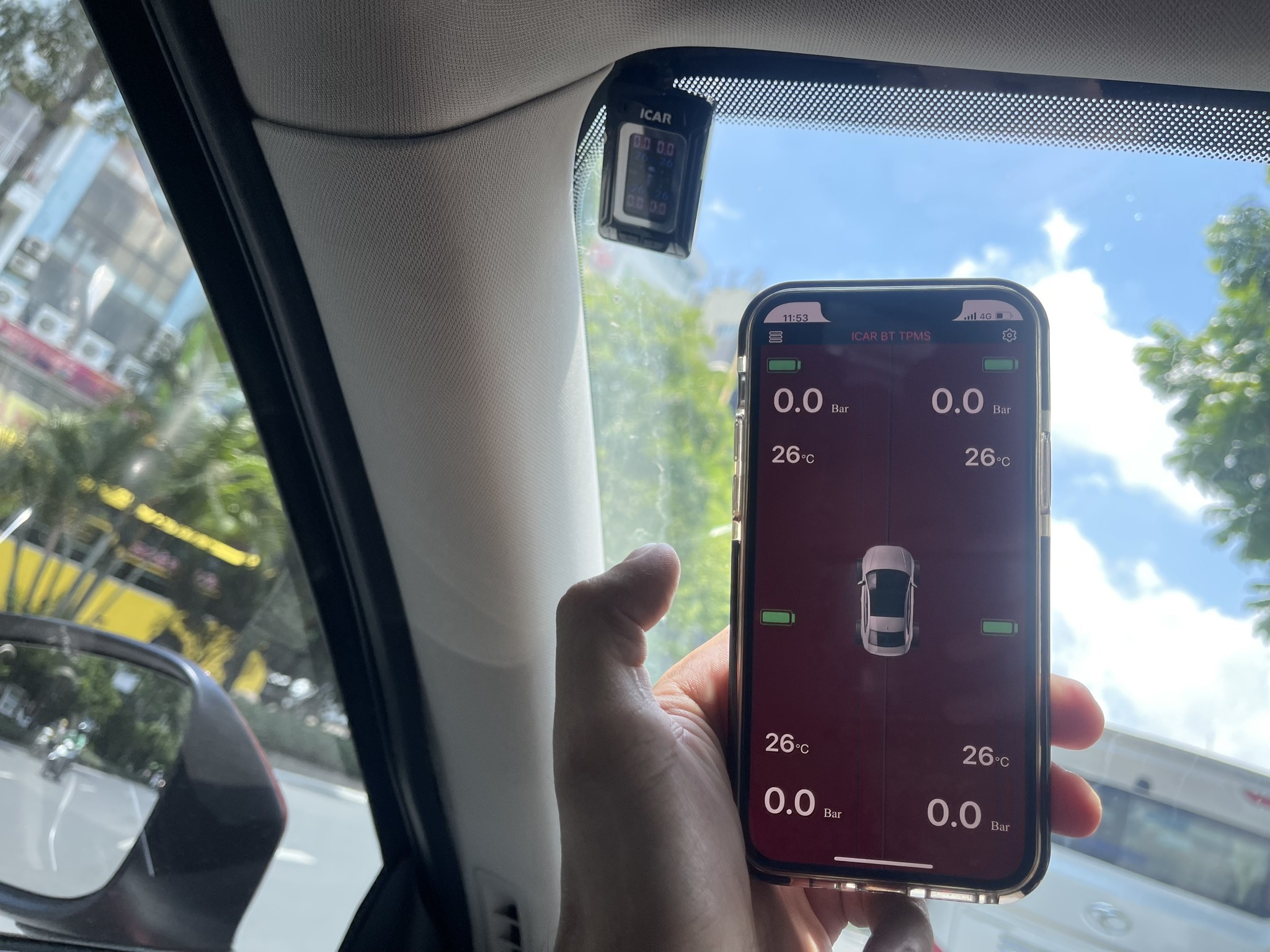 Cảm biến áp suất lốp cho xe CX5 gần nhất